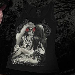 Skeleton Girl Tank DGA